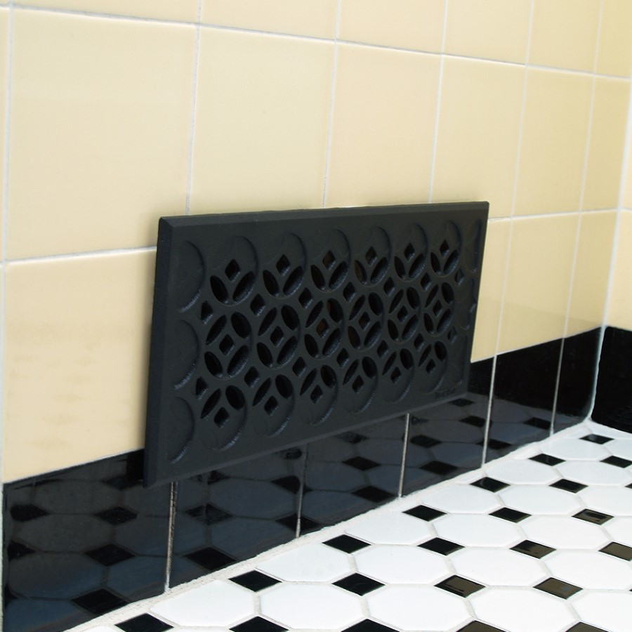 Floor Register – Interlaken 4″ x 10″ – Aquascape Iron Age Grates